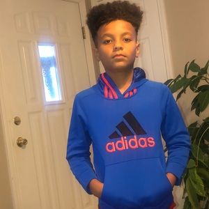Adidas hoodie boys size 8